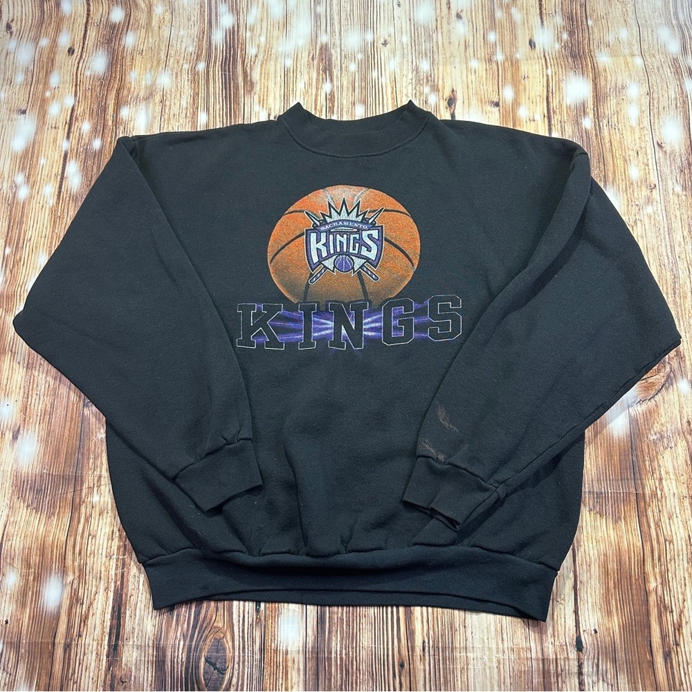 Vintage Sacramento Kings Sweatshirt Size XL